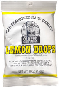 claeys lemon drop bags | Opie's Candy Store